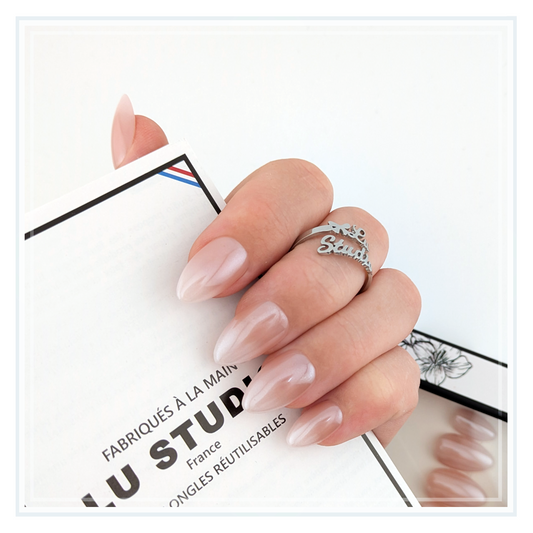 BB06 - Babyboomer | Faux-ongles réutilisables - Press on nails