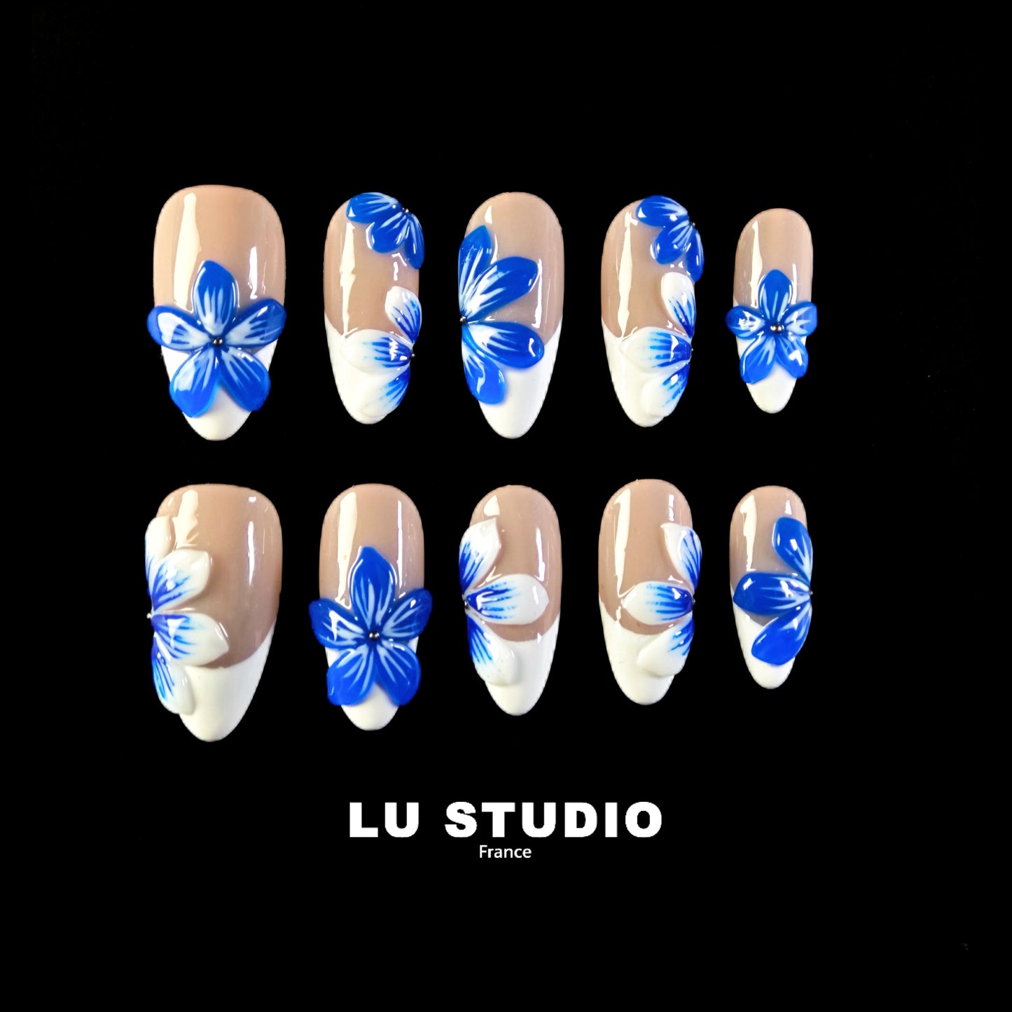 Blue, Flower an so French !