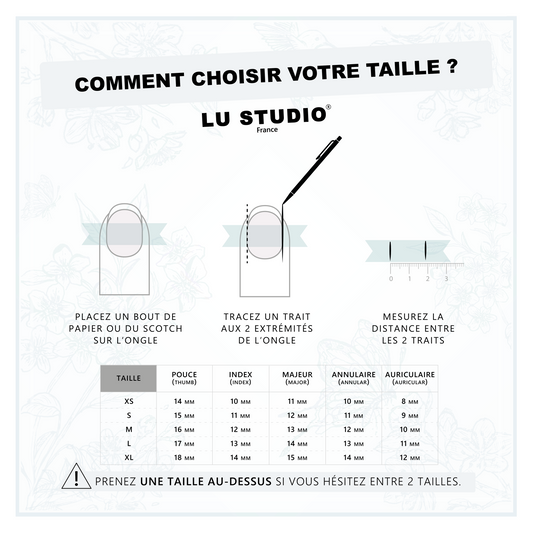 51 nuances de vert - Press On Nails Faux Ongles Faits Main LU STUDIO