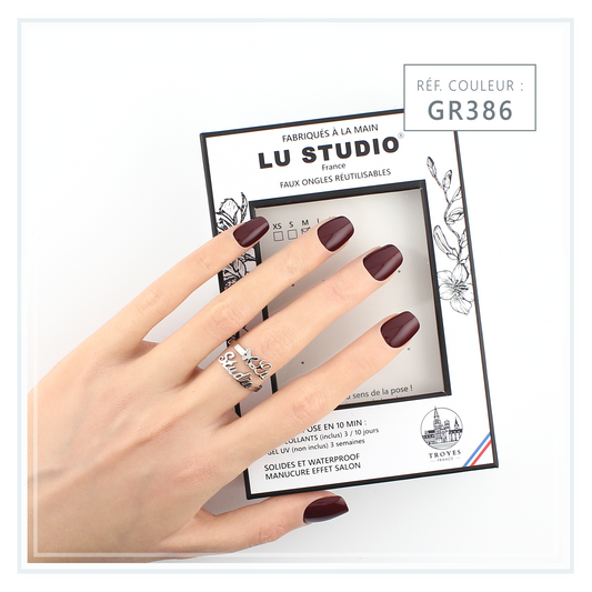 GR 386 | Faux-ongles réutilisables - Press on nails