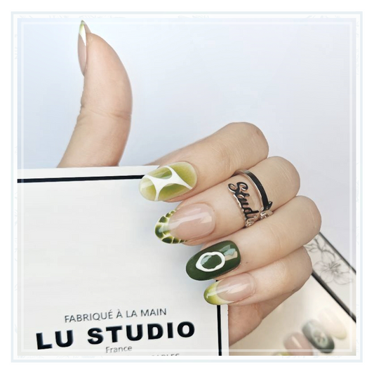 M40 - Tortues marines | Faux-ongles réutilisables - Press on nails