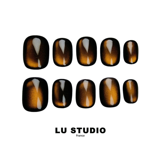 L'ambre nous Faux-ongles réutilisables Press on nails 