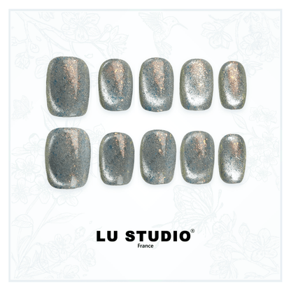 C07 - Andromède  |  Faux-ongles réutilisables - Press on nails