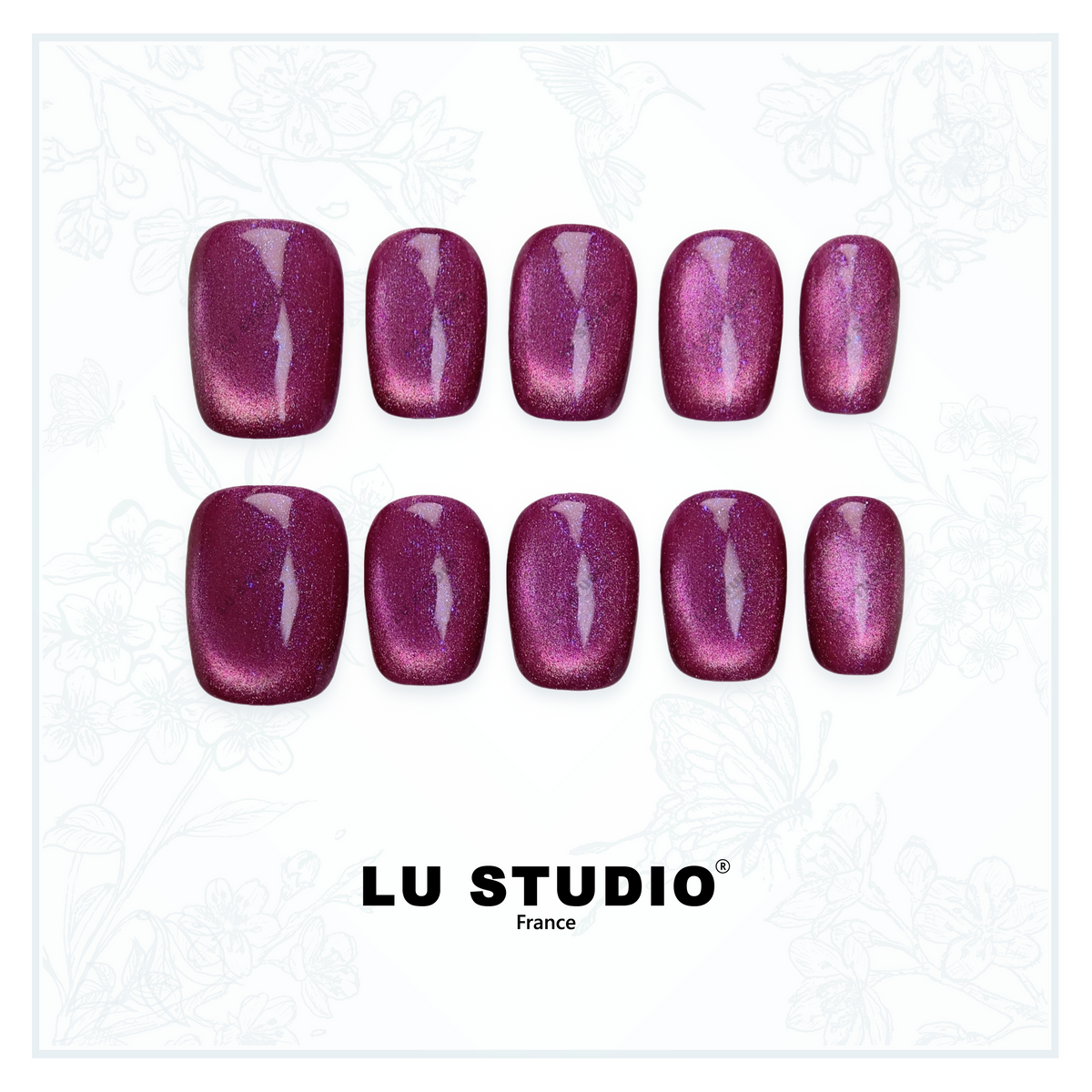 C39 - Le diable s'habille en Prada | Faux-ongles réutilisables - Press on nails