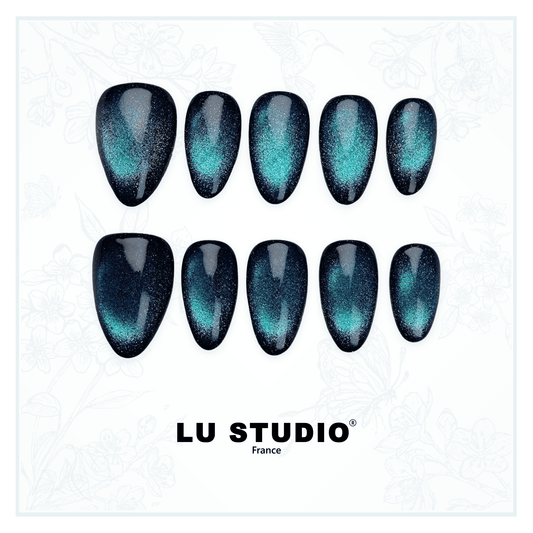 C66 - Galaxie  |  Faux-ongles réutilisables - Press on nails