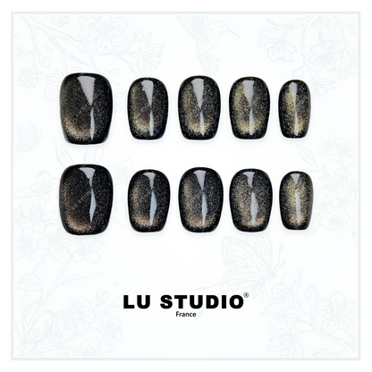 CAT01 - Comète  |  Faux-ongles réutilisables - Press on nails