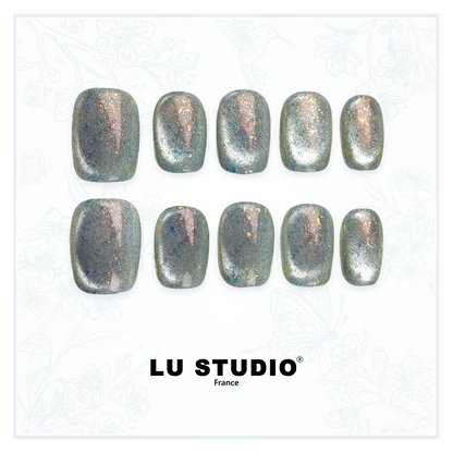 CAT10 - Andromède  |  Faux-ongles réutilisables - Press on nails