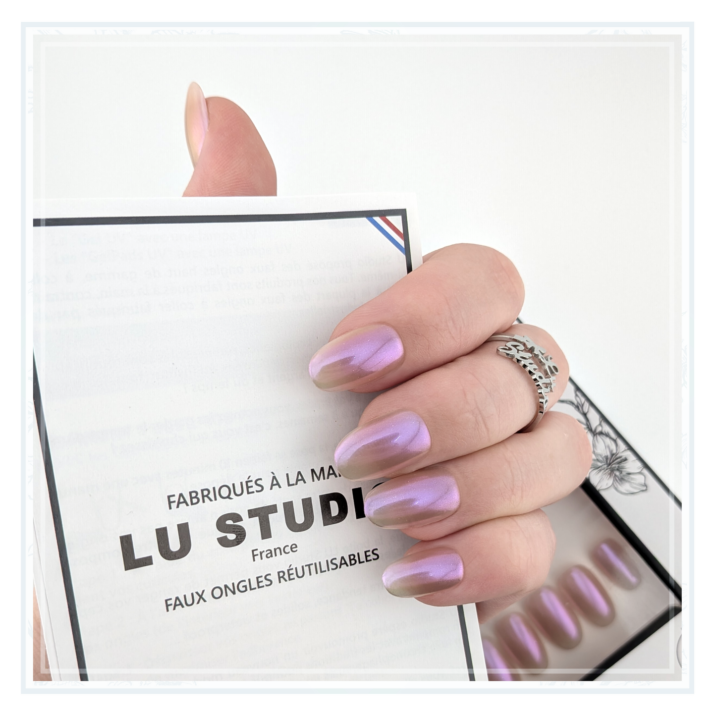 CH05 - Aura impériale  |  Faux-ongles réutilisables - Press on nails