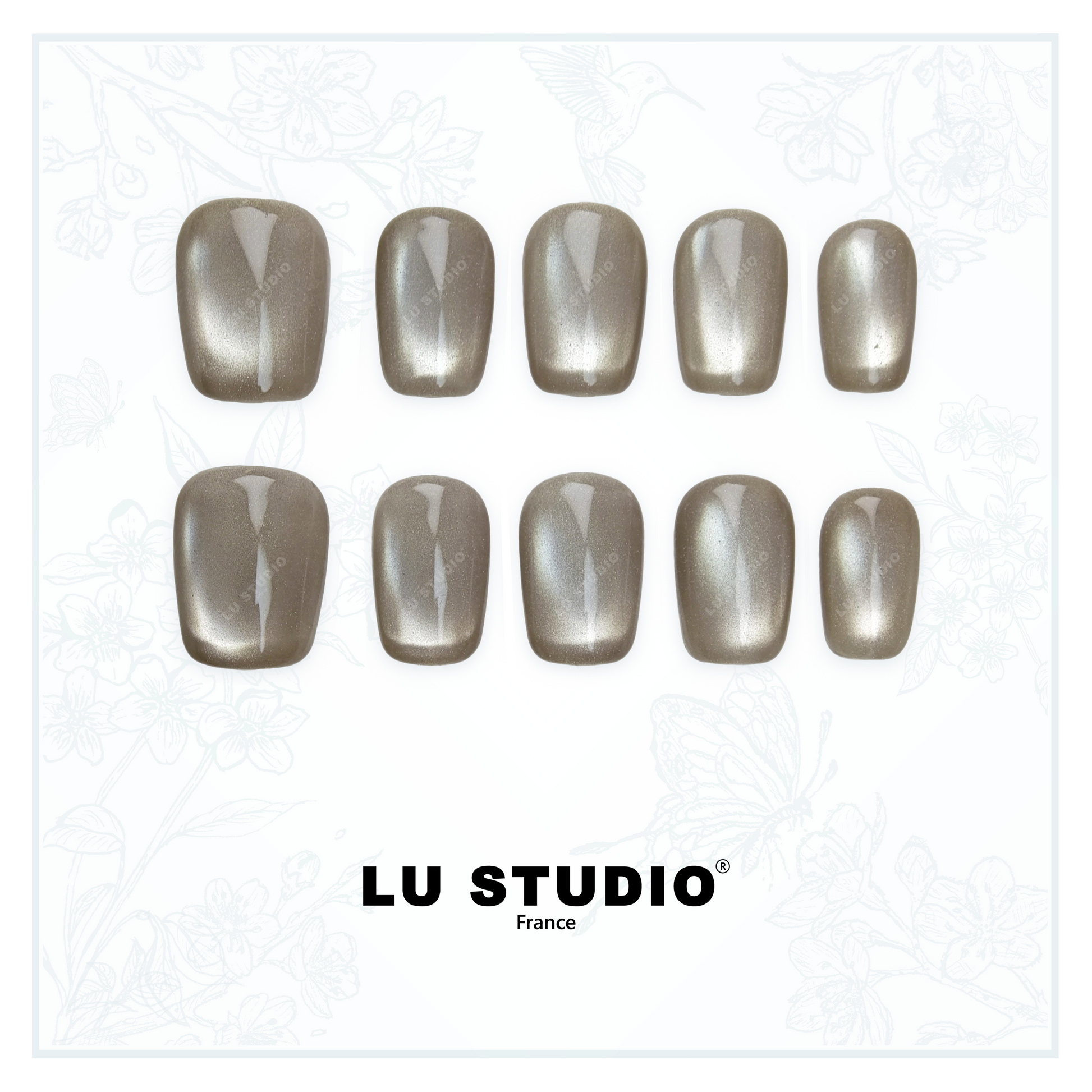 Collier de perle  |  Faux-ongles réutilisables - Press on nails