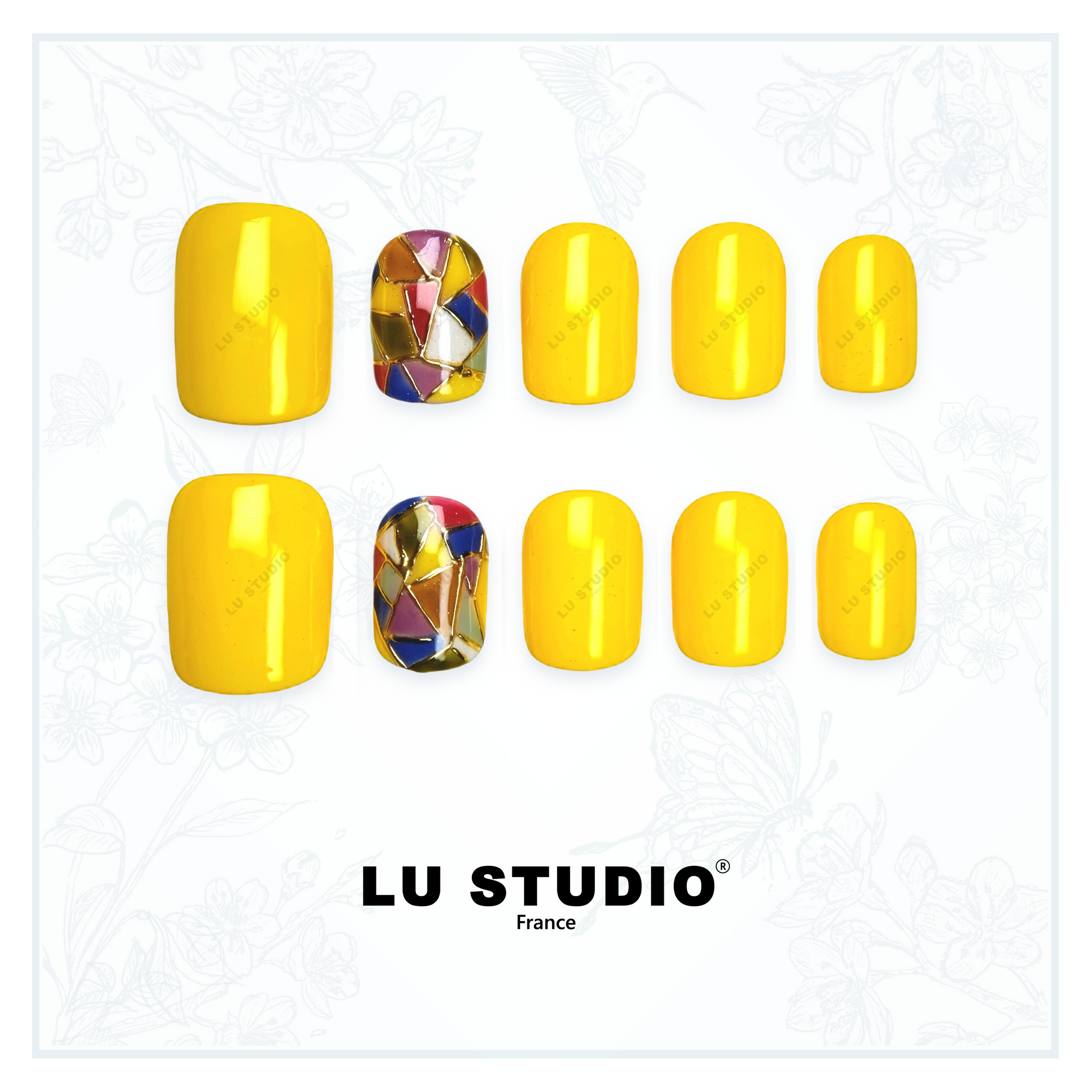 L'église Sainte-Madeleine de Troyes  |  Faux-ongles réutilisables - Press on nails