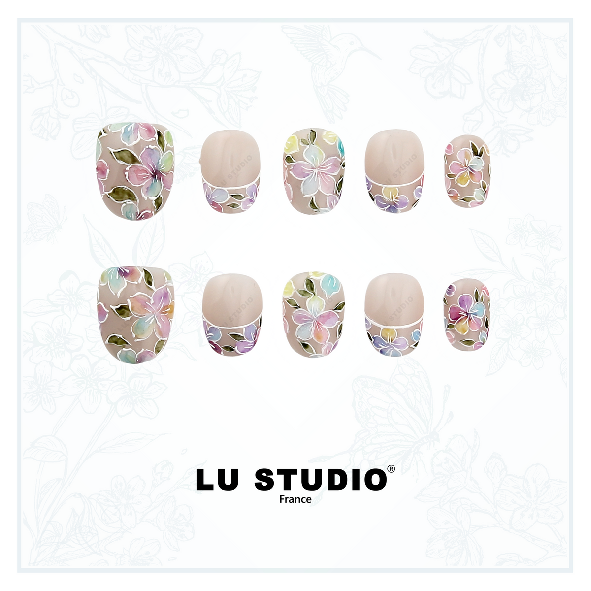 French Fleur Pastel