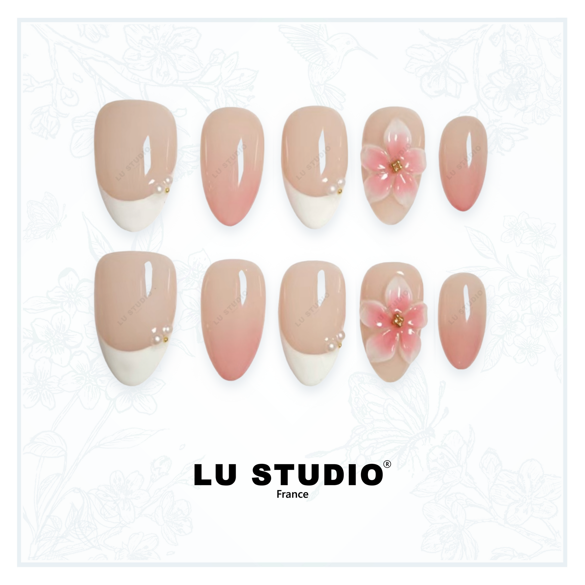 F21 - French Taihiti  |  Faux-ongles réutilisables - Press on nails