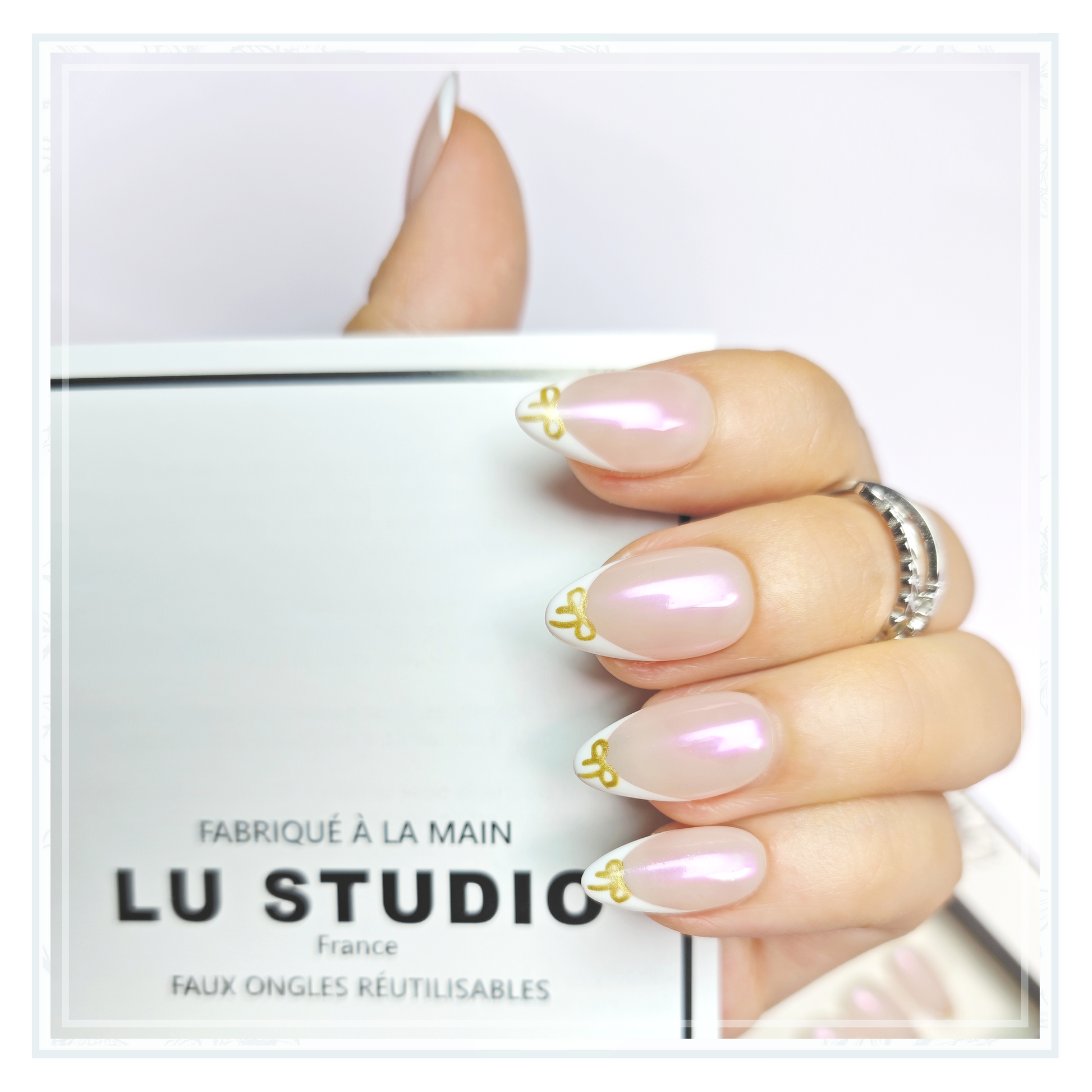 F25 - Danse classique  |  Faux-ongles réutilisables - Press on nails
