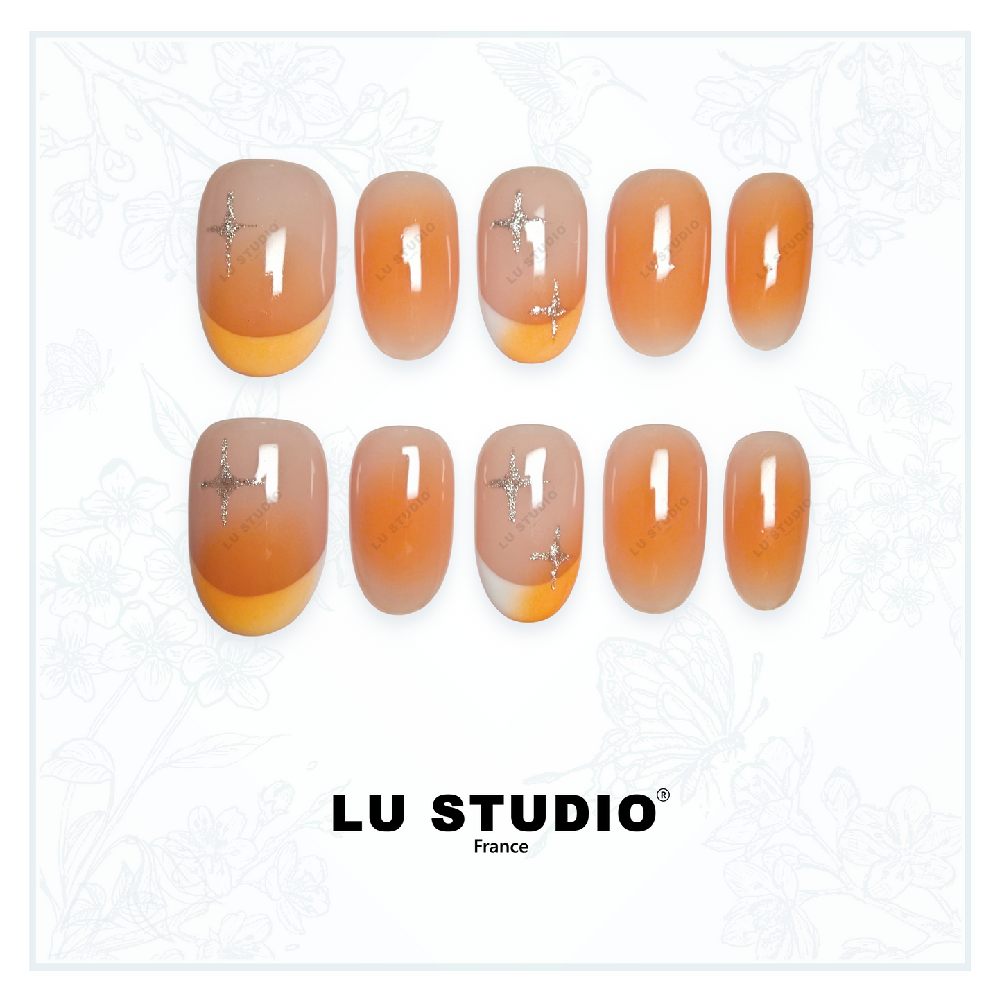 F62 - Madonna  |  Faux-ongles réutilisables - Press on nails