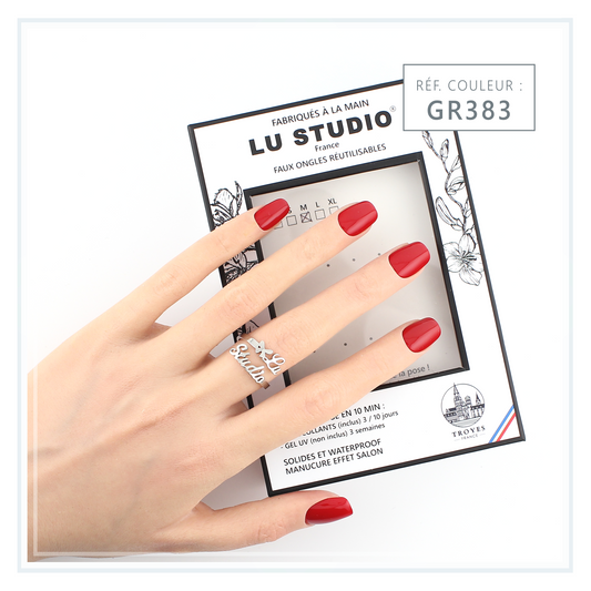 GR 383  |  Faux-ongles réutilisables - Press on nails