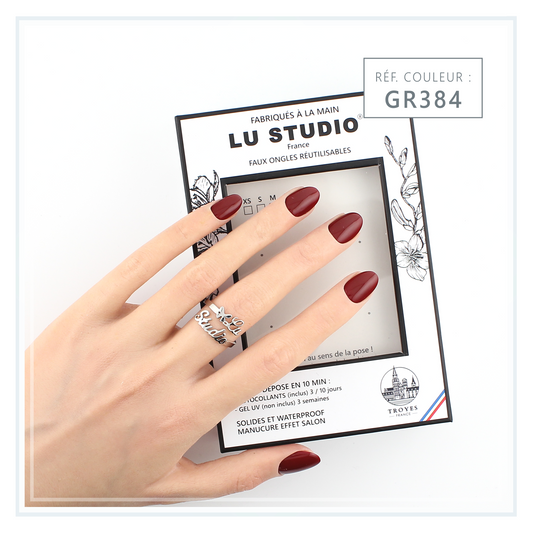GR 384  |  Faux-ongles réutilisables - Press on nails
