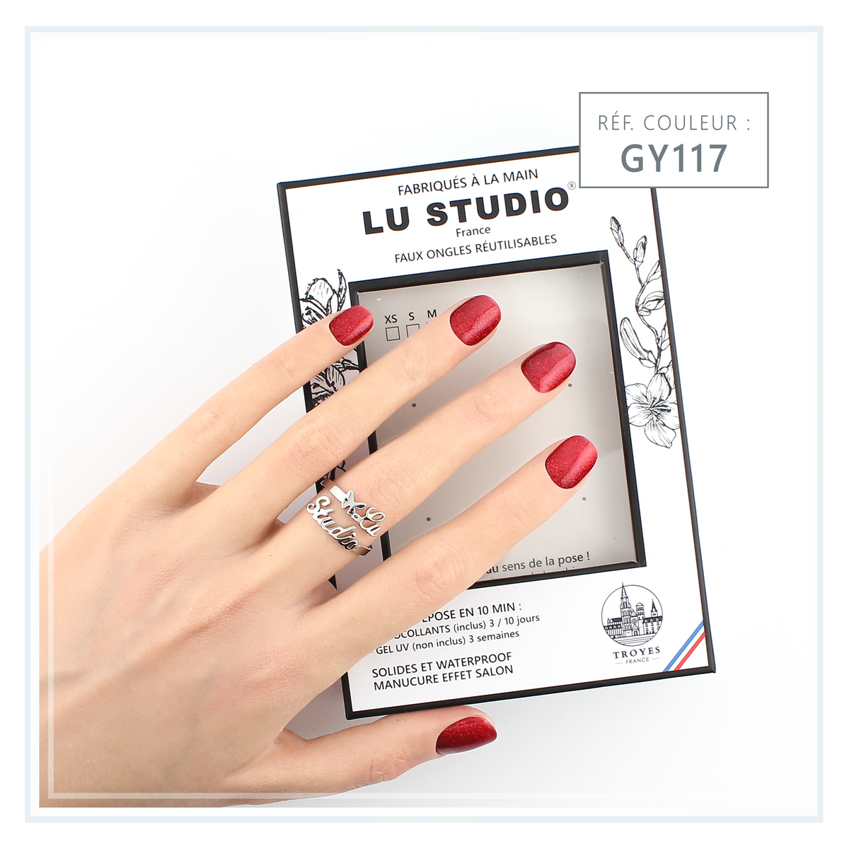 GY 117  |  Faux-ongles réutilisables - Press on nails