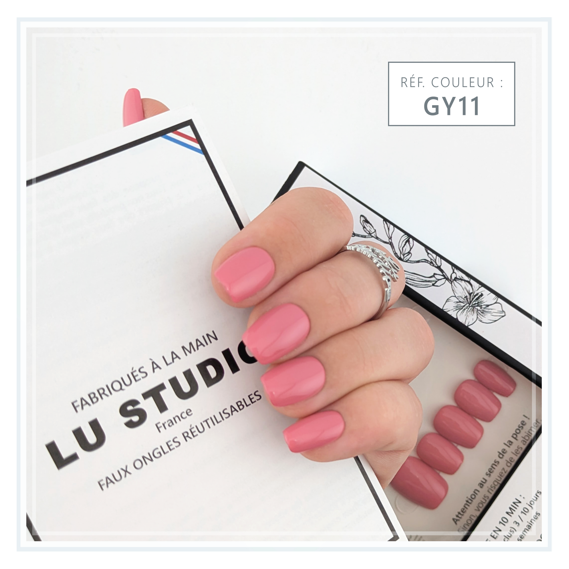 GY11  |  Faux-ongles réutilisables - Press on nails