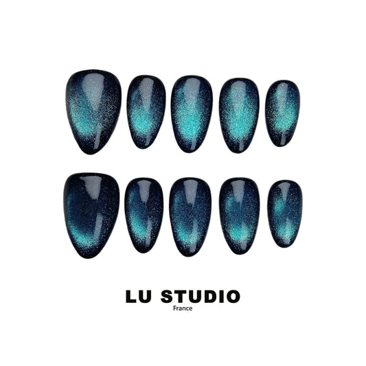 Galaxie Faux-ongles réutilisables Press on nails 