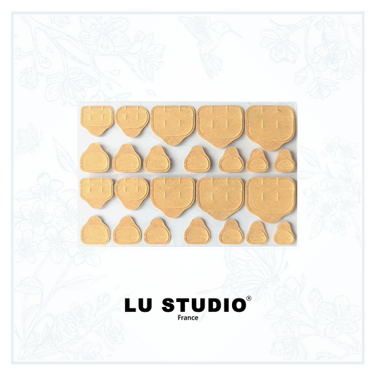 Gel Pads pour pieds  |  Faux-ongles réutilisables - Press on nails