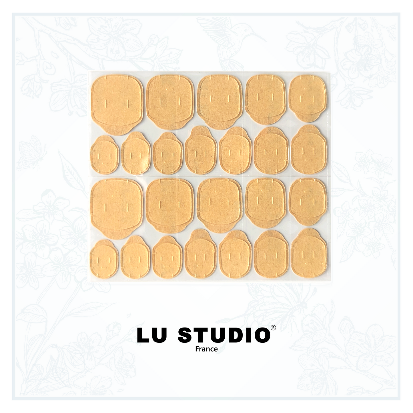 Gel Pads Autocollants  |  Faux-ongles réutilisables - Press on nails