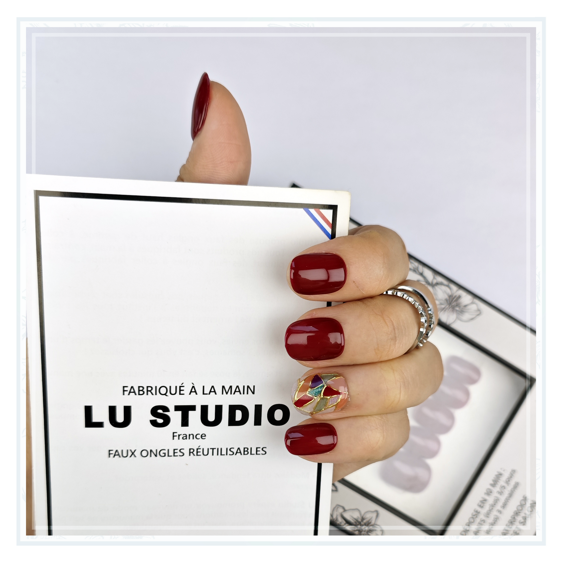 LT36 - Hôtel Dieu-le-Comte de Troyes  |  Faux-ongles réutilisables - Press on nails