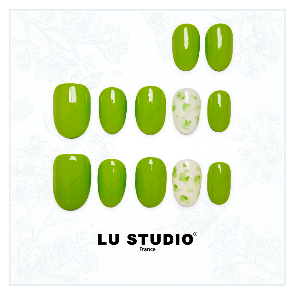 LT12 - Yoshi | Faux-ongles réutilisables - Press on nails