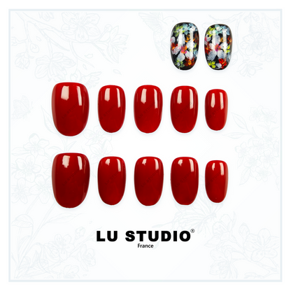 LT20 - Jardin à l'Anglaise  |  Faux-ongles réutilisables - Press on nails