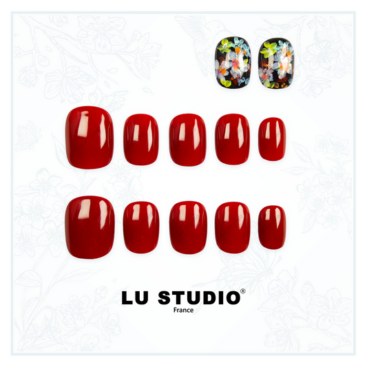 LT20 - Jardin à l'Anglaise  |  Faux-ongles réutilisables - Press on nails