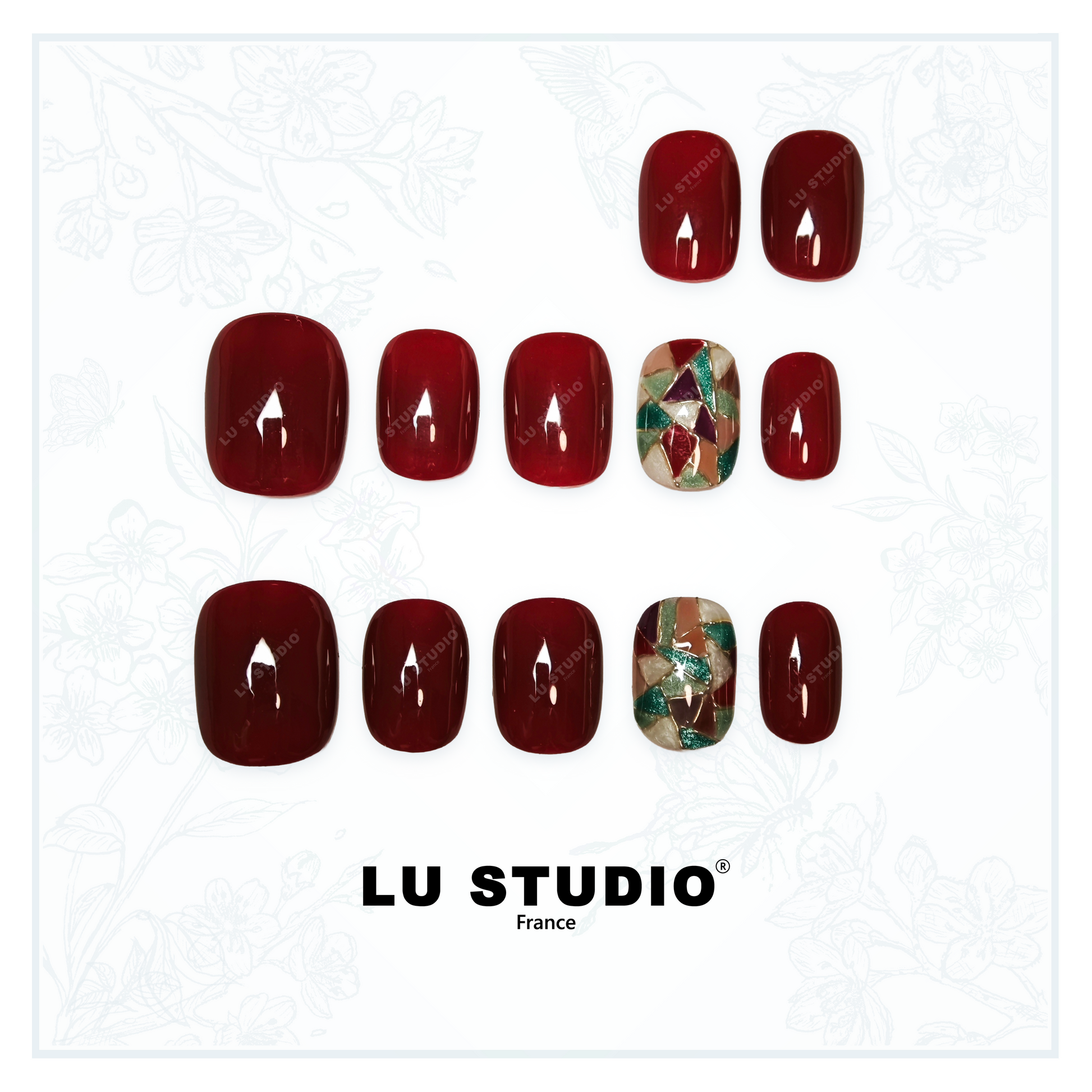 LT36 - Hôtel Dieu le Comte de Troyes  |  Faux-ongles réutilisables - Press on nails