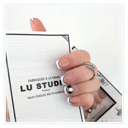 LT60 - Parisienne Chic  |  Faux-ongles réutilisables - Press on nails