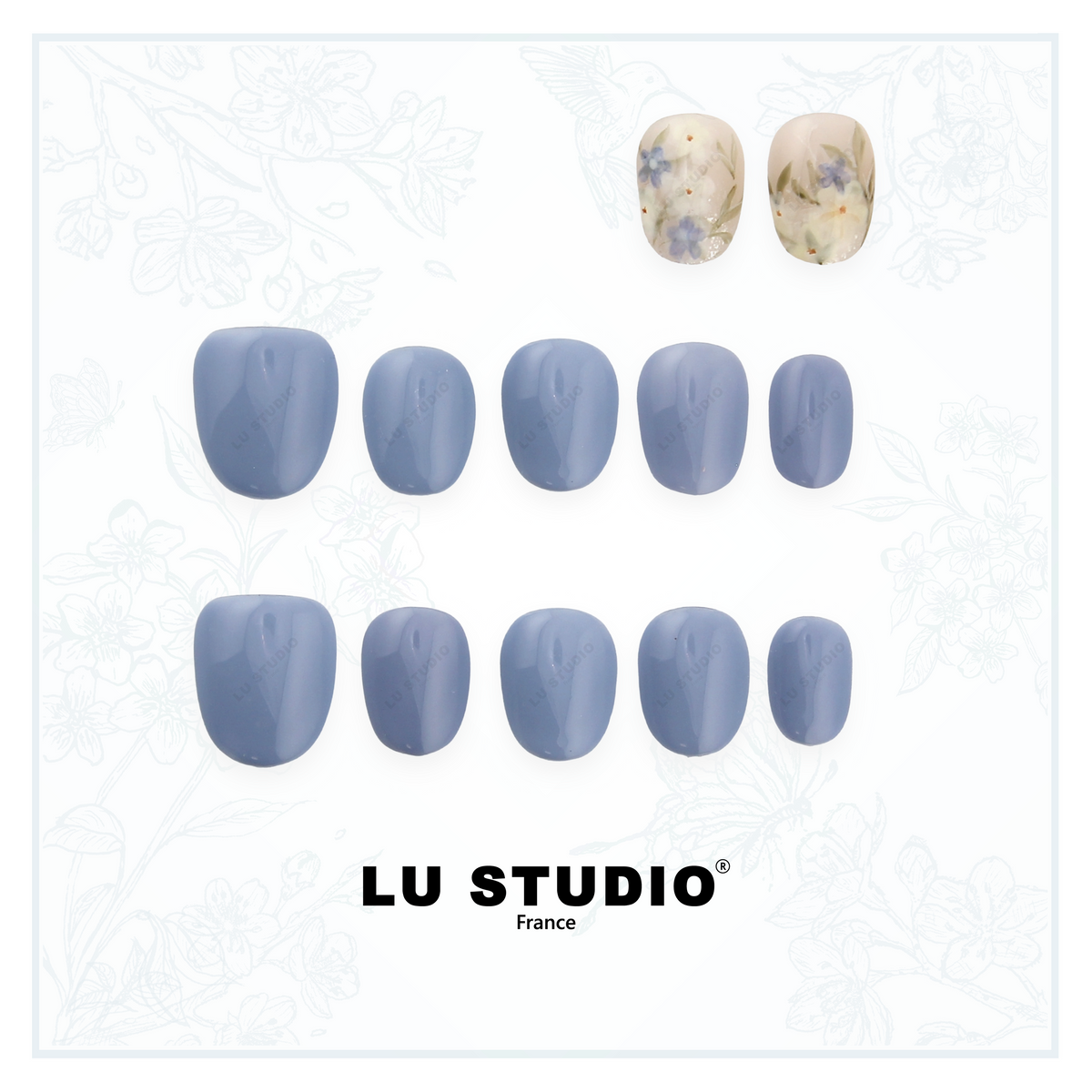 Aquarelle Bleue