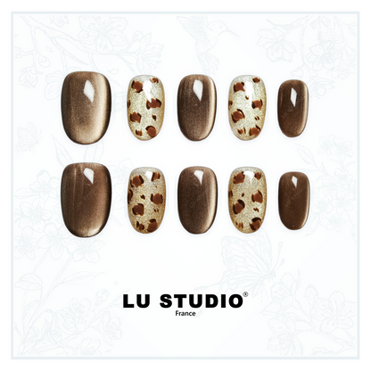 M11 - Peau de Bête  |  Faux-ongles réutilisables - Press on nails