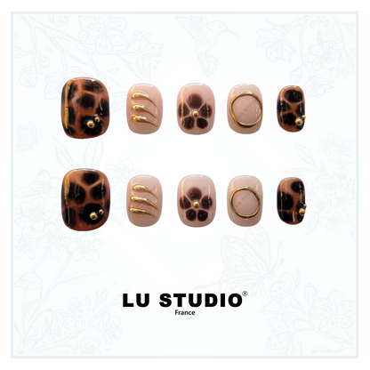 M171 - Savane Chic |  Faux-ongles réutilisables - Press on nail