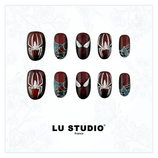 M207 - Spider Phospho  |  Faux-ongles réutilisables - Press on nails