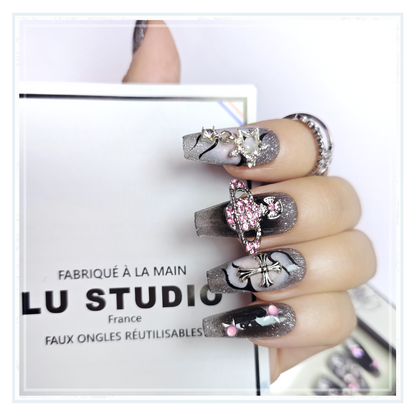 M60 - Alejandro  |  Faux-ongles réutilisables - Press on nails