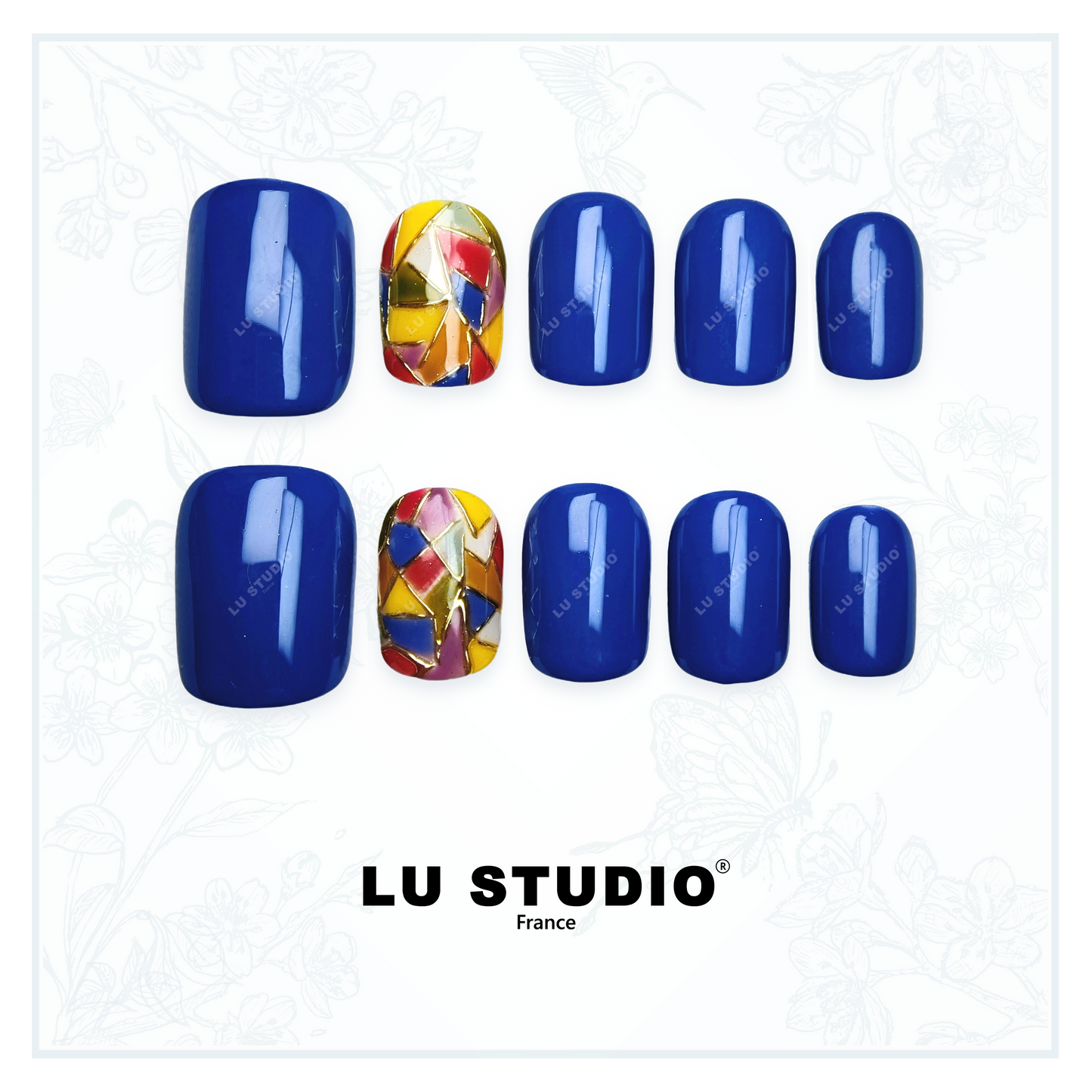 M70 - Notre dame de Troyes  |  Faux-ongles réutilisables - Press on nails