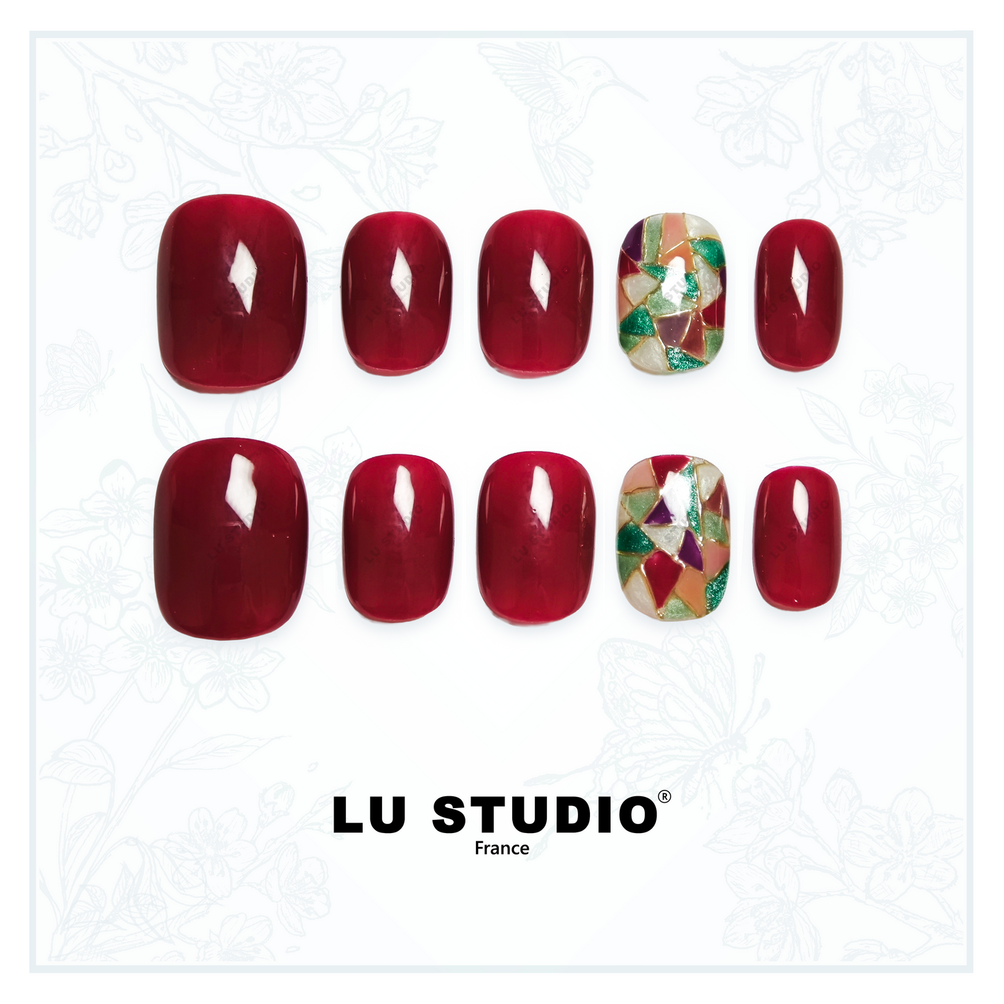 M73 - Hôtel Dieu-le-Comte de Troyes  |  Faux-ongles réutilisables - Press on nails