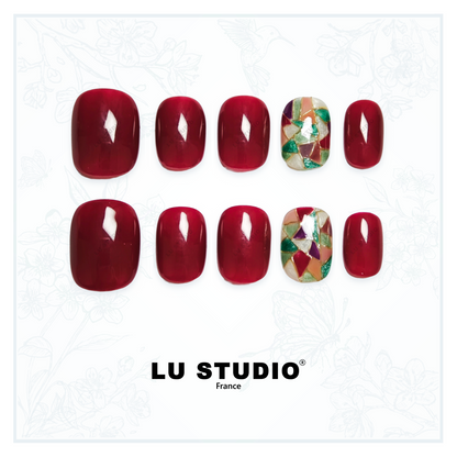 M73 - Hôtel Dieu-le-Comte de Troyes  |  Faux-ongles réutilisables - Press on nails