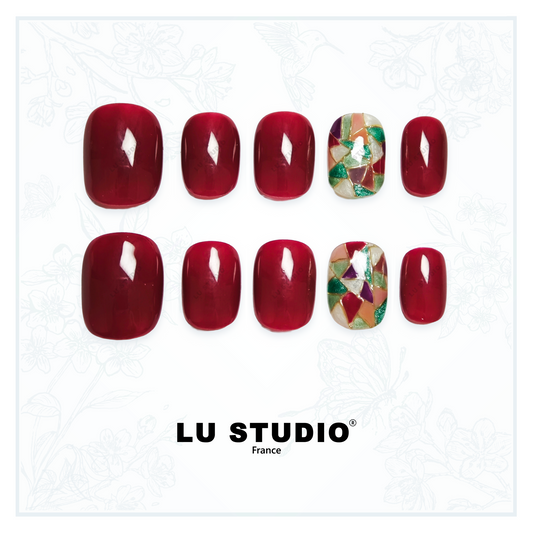 M73 - Hôtel Dieu-le-Comte de Troyes  |  Faux-ongles réutilisables - Press on nails