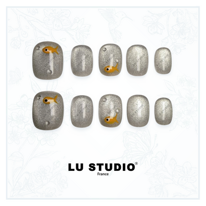 M77 - Nemo  |  Faux-ongles réutilisables - Press on nails
