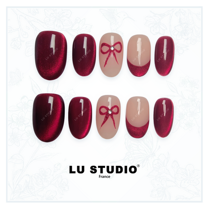 M78 - Le petit Chaperon rouge  |  Faux-ongles réutilisables - Press on nails