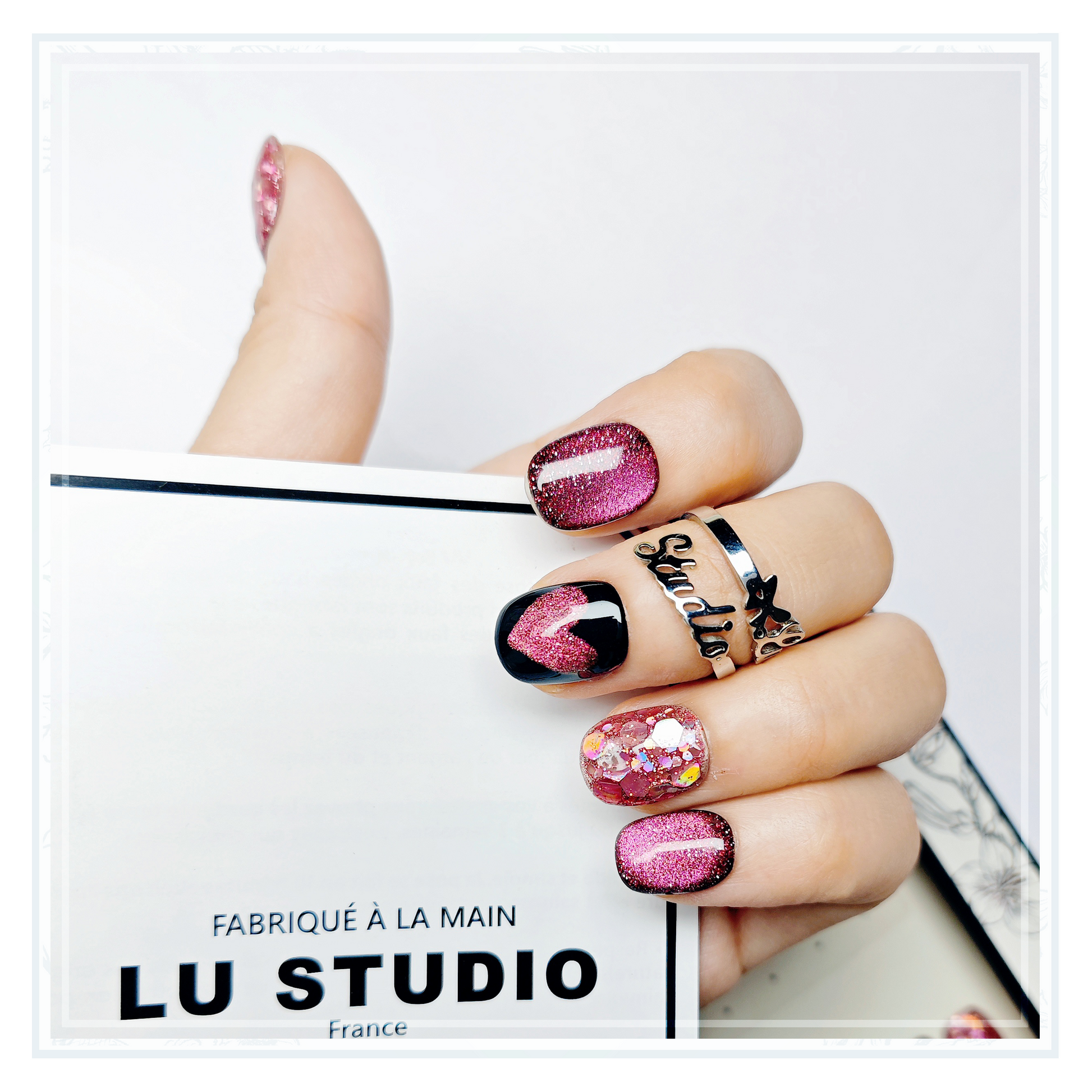 M83 - La ruche enchantée  |  Faux-ongles réutilisables - Press on nails