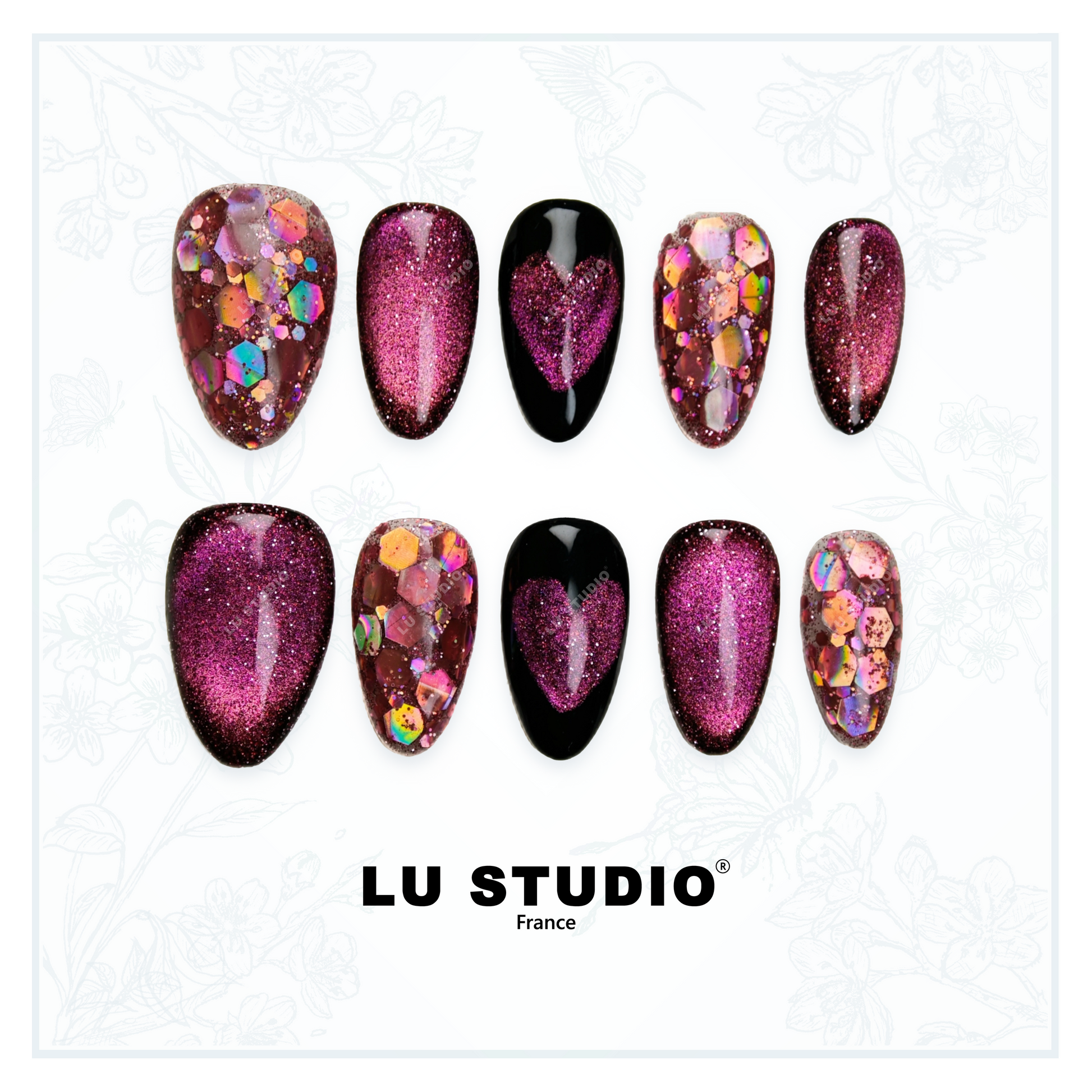 M83 - La ruche enchantée  |  Faux-ongles réutilisables - Press on nails