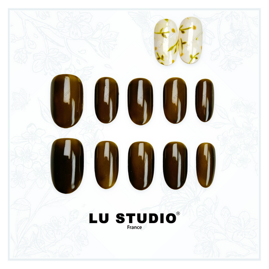 Marguerite  |  Faux-ongles réutilisables - Press on nails