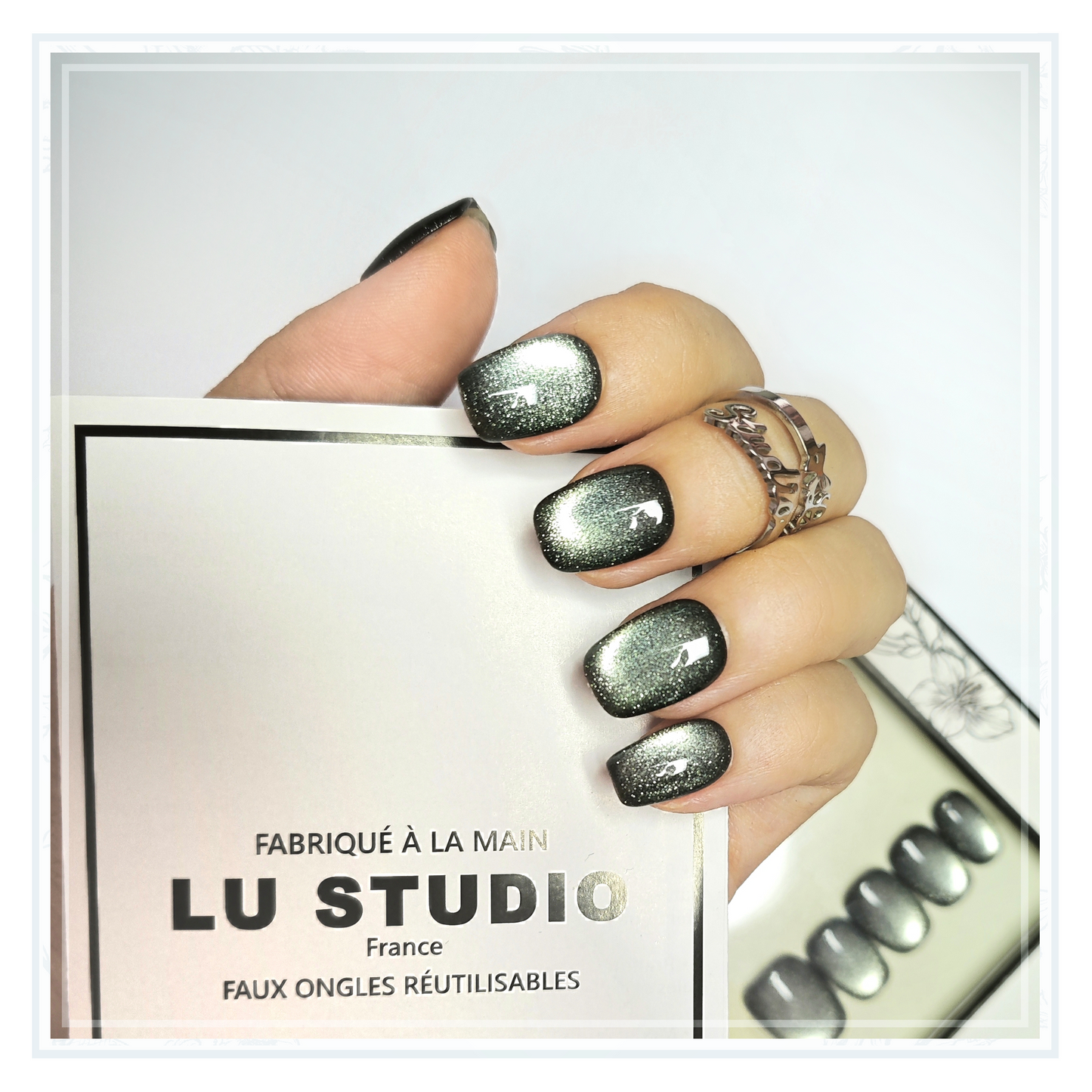 Mille et une nuits  |  Faux-ongles réutilisables - Press on nails