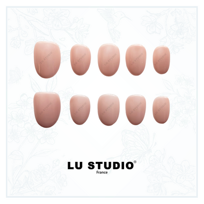 N02 - Nude  |  Faux-ongles réutilisables - Press on nails