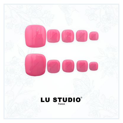 Fluo Rose "Spécial Pieds"