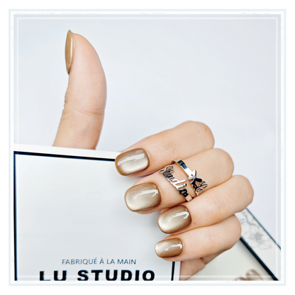 Sable d'Olonne  |  Faux-ongles réutilisables - Press on nails
