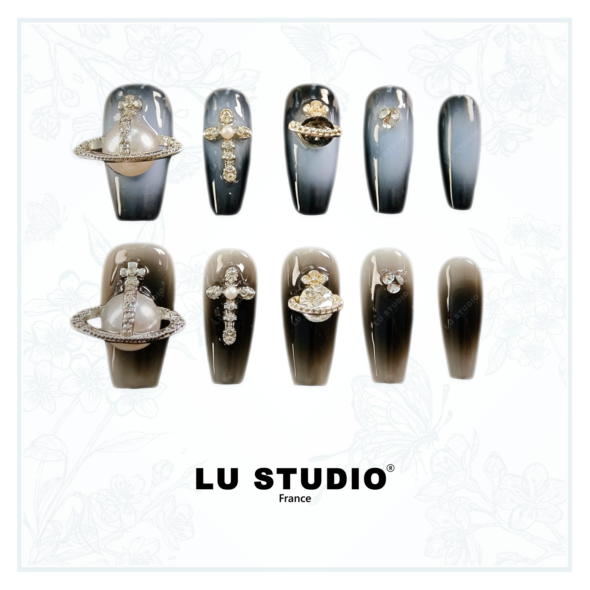 Sacrément  |  Faux-ongles réutilisables - Press on nails